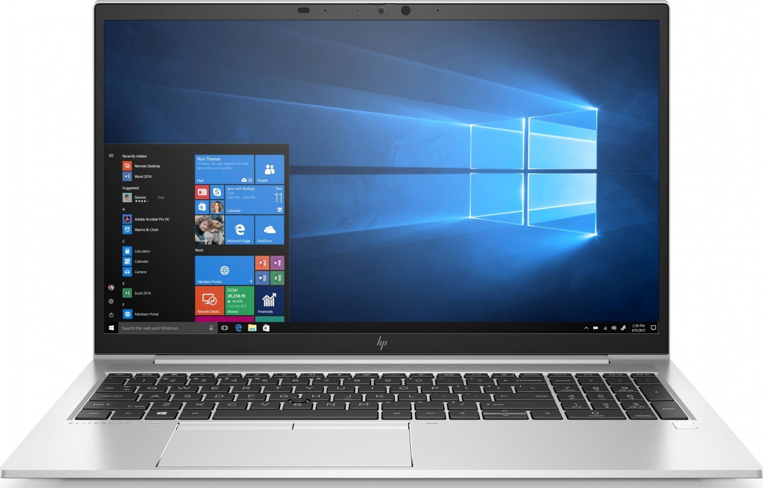 HP EliteBook 850 G7 15.6-inch Intel Core i5 10th Gen 8GB RAM 256GB SSD Touchscreen Laptop